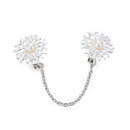 Blouse Pin Shirt Collar Clips Duck Clip Clasps Shawl Brooch Cardigan Clip