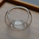Double Wall Tea Cups Mini Glass Cup Espresso Coffee Cups Kungfu Teacup