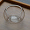 Double Wall Tea Cups Mini Glass Cup Espresso Coffee Cups Kungfu Teacup