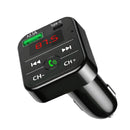 Car Wireless Bluetooth FM Transmitter MP3 Player USB Type-C Fast Charger Adapte`