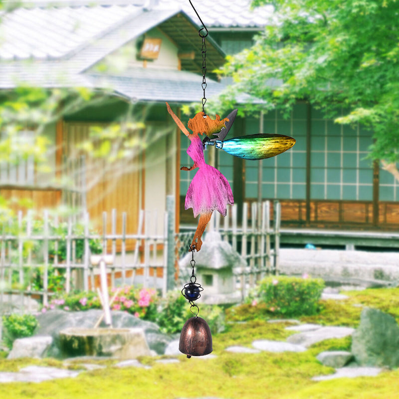 Fairy Wind Chimes Bells Hanging Decor for Garden Front Porch Yard Windows Y