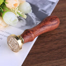 Ancient English Alphabet Letter Metal Seal Wax Stamps Sticks Candles Set (D