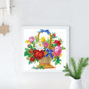 5D DIY Special Shaped Diamond Painting Flower Basketball Cross Stitch Home Decor Kit