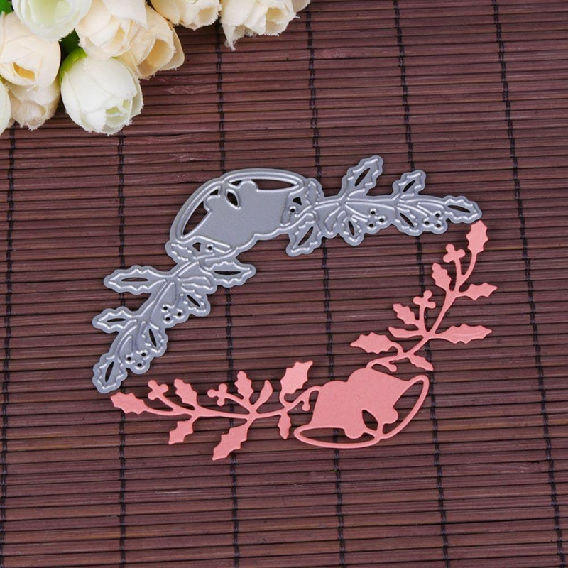 Bell Cutting Dies Stencils Scrapbook Embossing DIY Craft Album Card G