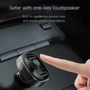 Car LCD Display FM Transmitter Dual USB Mobile Phone Charger Players F7J4 E6B4