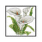 17x17cm Needlework Kit DIY Cross Stitch 14CT Stamped (H453 White Flower)