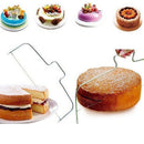 Trimmer Leveler Pizza Dough Cutter 2 Wire Cake Slicer Stainless Steel