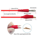 Security U-shaped Plug Multimeter Test Lead Kit Test Probe Set Test Tools Set