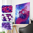 Partial Drill 5D DIY Special Shaped Drill Diamond Painting Lovely Cat Kit