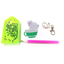 5pcs/set DIY Diamond Painting Keychain Double-side Drill Mosaic Keyring Car G
