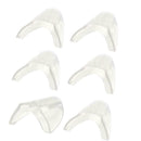 1 Pair Side For Safety Glasses Clip On Spec Shields 2022 Clear J6T1