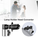 Camera Lamp Holder Head Converter Light Plate Bracket Reflector Fixing Clip