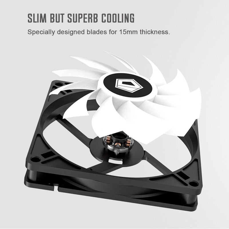 PWM ARGB 4PIN Desktop Computer Chassis Cooling Fan Radiator CPU/GPU Cooler Fan