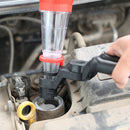 Engine Oil Filling Set Universal Oil Funnel with Adjustable Width Holding Clamp