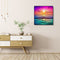 Oil Paint By Numbers Picture DIY Drawing Ocean Sunset Painting Kit Artwork