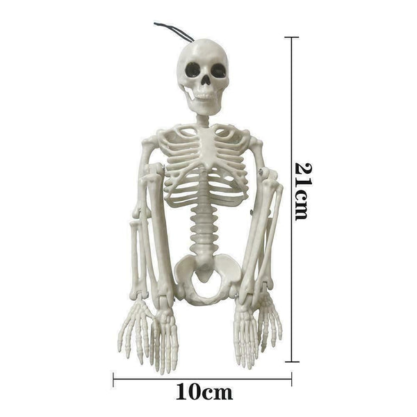 Poseable Full Life Skeleton Prop Halloween Decorati Party H3Q2 E6B4