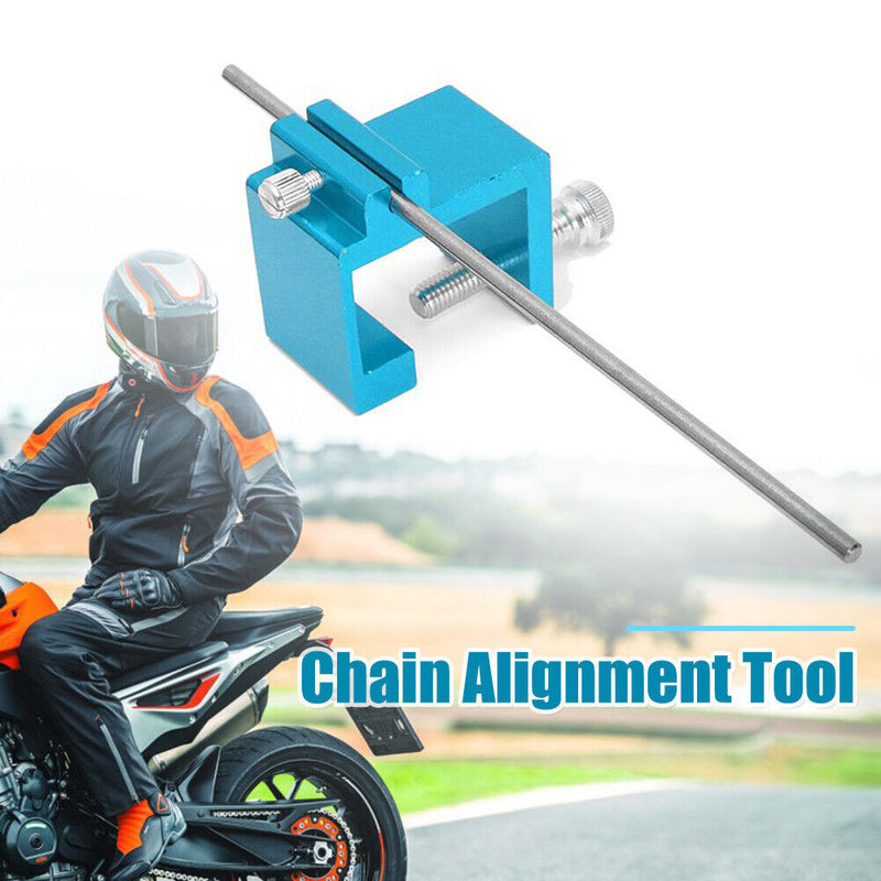 Heavy Duty Chain Sprocket Adjusting Alignment Motorcycle Chain Centering Tools
