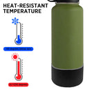 #A 7.5cm Cup Cover Anti-scalding Silicone Water Bottle Cover for Hydro Flask Bot