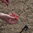 #A ShineTrip 10pcs Outdoor Camping Tent Rope Buckles S-Shaped Tensioner Fastener