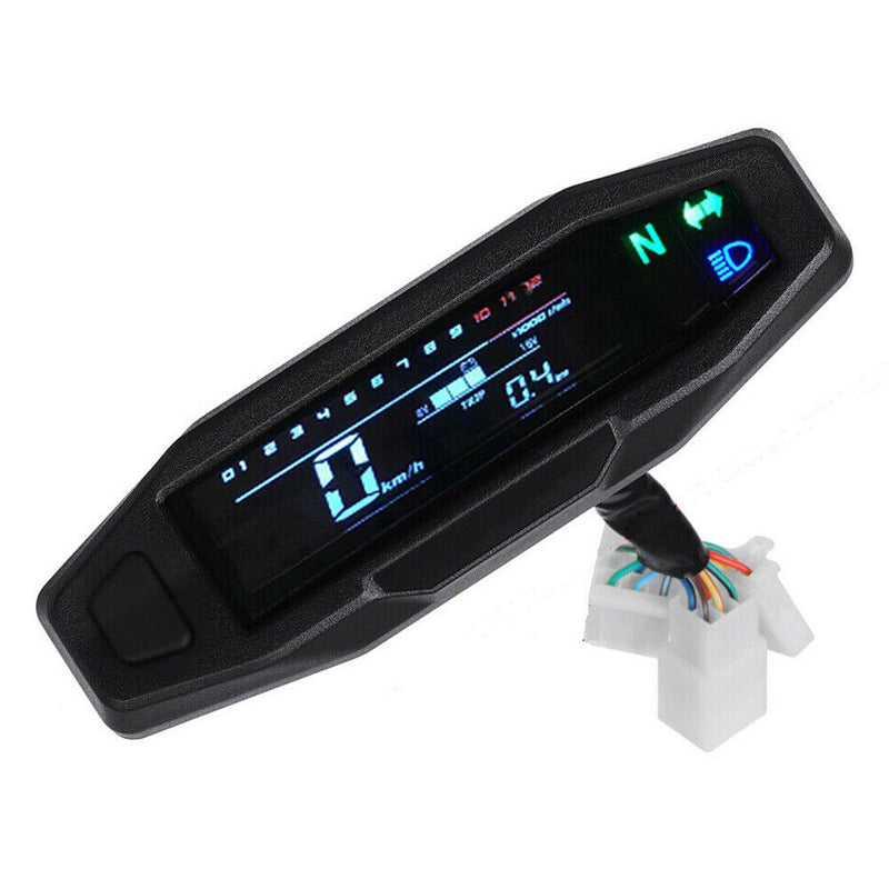 LCD Motorcycle Speedometer Odometer Speedometer Electric Injection Carb Meter