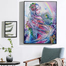 5D DIY Special Shaped Diamond Painting Fairy Cross Stitch Embroidery Mosaic
