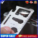 EDC Multifunctional Pocket Card Opener Lifesaving Card Outdoor Survival Gear