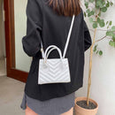 Women Fashion PU Leather Handbag Purse Lady Zipper Casual Messenger Bag