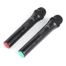 2pcs Smart Wireless Microphones Handheld Mic with USB Receiver for Karaoke Newly