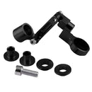 CNC Bracket for Motorcycle Brake Clutch Master Cylinder Fluid Tank (Black) Newly