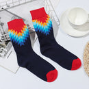 Casual Matching Colorful Casual Dress Combed Cotton Men's Socks Winter Socks
