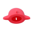 Portable Cartoon Travel Silicone Toothbrush Head Cover Cap Protector (Red)