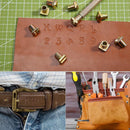 Carbon Steel Letters Stamping Symbol Set 36 Stamps Leather Marking Tools Newly