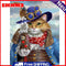 5D DIY Diamond Painting Cat Partial Drill Rhinestone Mosaic Art Picture Kit