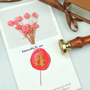 25mm Wax Seal Stamp Cartoon Panda Copper Head DIY Envelope Sealing (B13) Newly