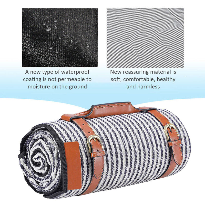 Waterproof Beach Camping Lawn Mats Outdoor Picnic Hiking Mattress Blanket Newly