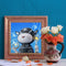 5D DIY Diamond Painting Kits Full Round Drill Cartoon Note Cat Mosaic Art