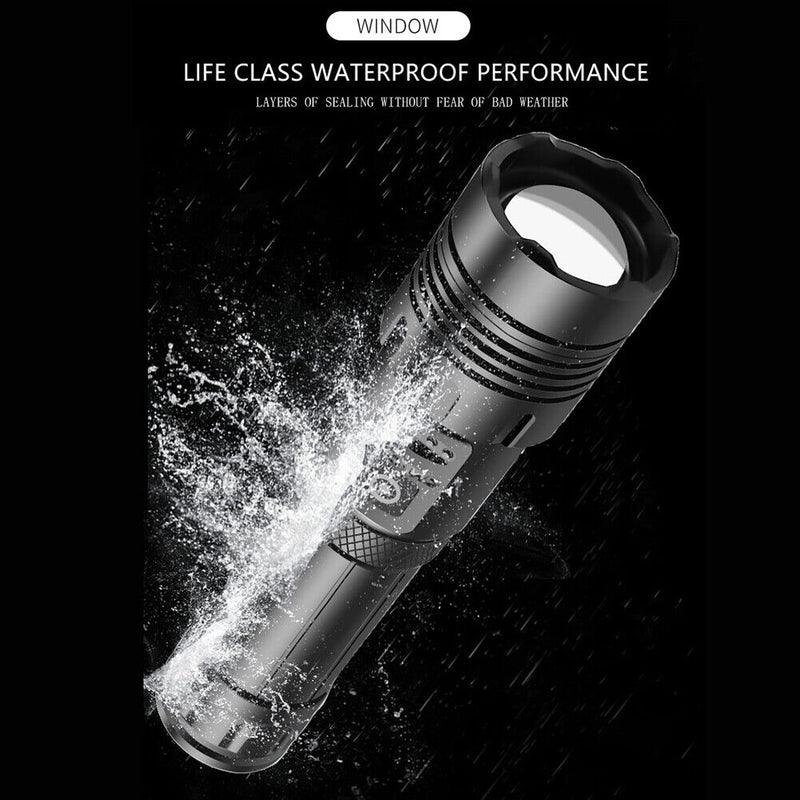 Outdoor USB Charging Waterproof Torch XHP70 COB Flash Light Camping Equipment