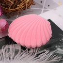 Lovely Women Shell Shape Ring Box Earring Bracelet Jewelry Case Gift (Pink)