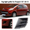 For Peugeot 107 09-12 Front Bumper Fog Lamp Cover Car External Grill Replacement