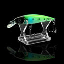 Acrylic Fishing Lure Showing Stand Bait Lure Deep Wobblers Display. Shelf E7F2