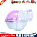 Cute Hamster Mouse Bathroom Toilet Cage Plastic Animal Bath Sand Box (Pink)