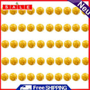 50pcs Plastic Whiffle Airflow Hollow Golf Practice Training Sports Bullets