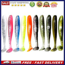 10pcs 7cm 2g Worm Fishing Lures Artificial Crankbait Soft Baits Fishing Tac