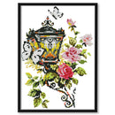 Temptation Light 14CT Stamped Cotton DIY Cross Stitch Embroidery (H795)
