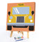 Frameless Digital Painting Cartoons Car Pattern DIY Painted By Numbers on Can