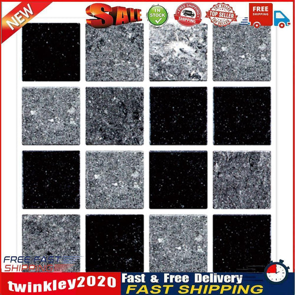 Retro Floor Tiles Wall Stickers Self-adhesive Decals for Kitchen (MSC066) Newly