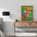 Bird Mosaic Diamond Painting Drawing Full Special Shape Drill Crystal Handc
