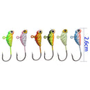 26mm 1.9g Winter Bait Lead Hard Hook AD-Sharp Insect Ice Fishing Lure