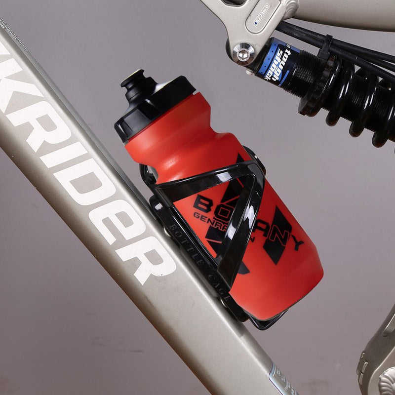 Mountain Bicycle Water Bottle Cage MTB Kettle Stand Rack with Screw (Blue)