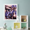 Face Flower Oil Paint By Numbers Kit DIY Acrylic Painting on Canvas Frameless